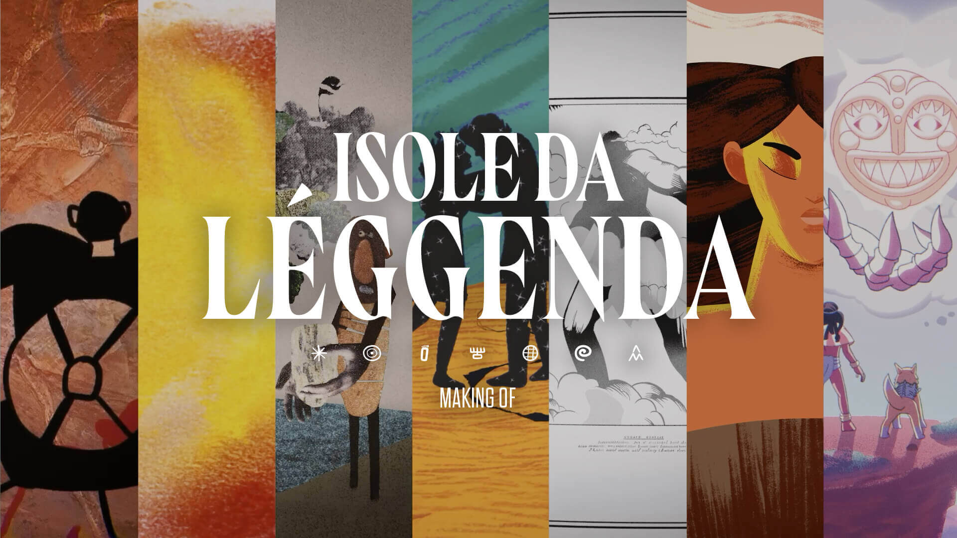 Video del making of che illustra il processo creativo e la realizzazione del progetto Isole da leggenda.