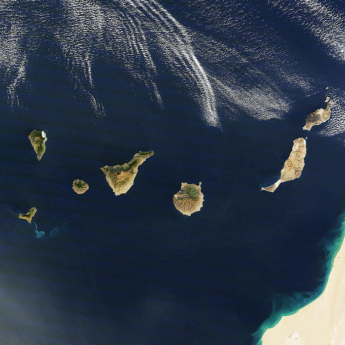 Imagen satélite del Archipiélago