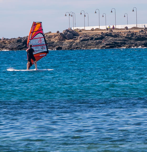 Windsurf en Las Cucharas