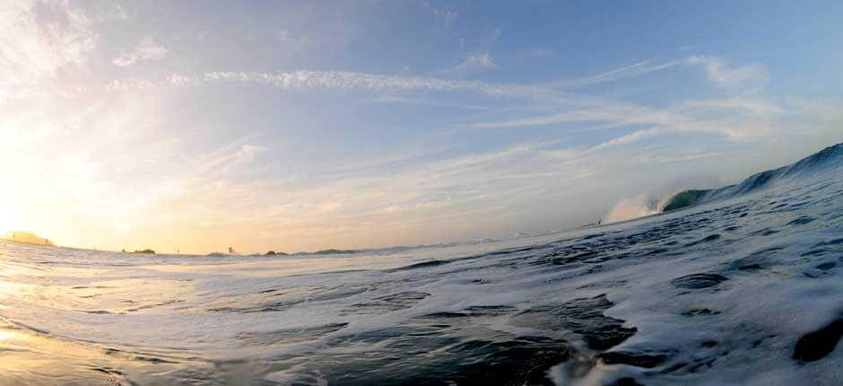 Bodyboard a El Burro Spot per il bodyboard a Fuerteventura