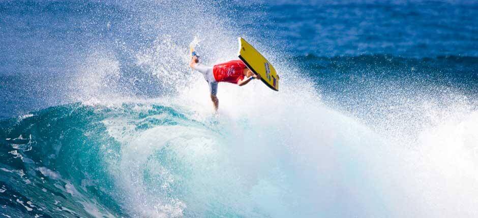 Bodyboard a El Confital Spot per il bodyboard a Gran Canaria