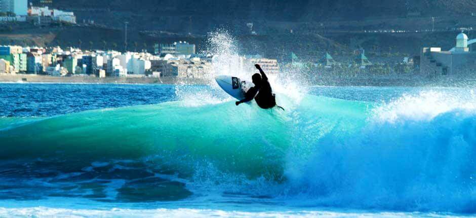 Surf a El Confital Spot per il surf a Gran Canaria