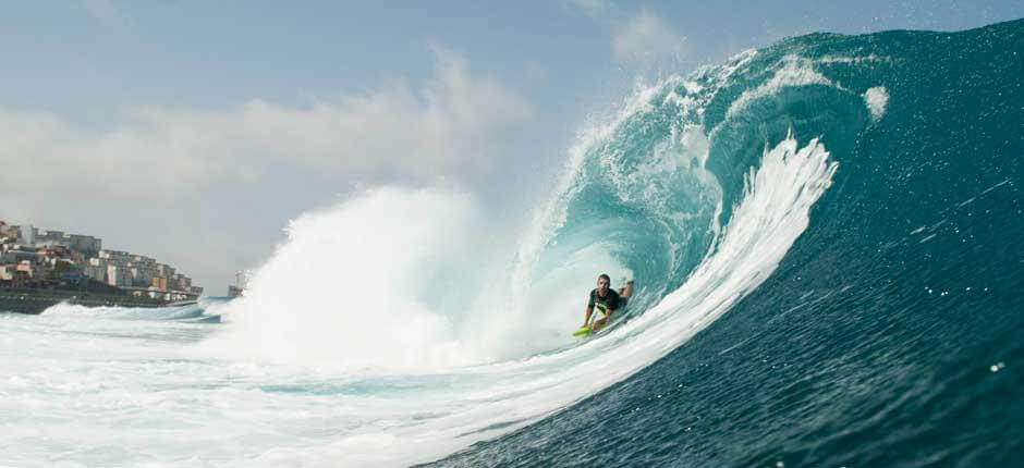 Bodyboard a El Pico de La Laja Spot per il bodyboard a Gran Canaria