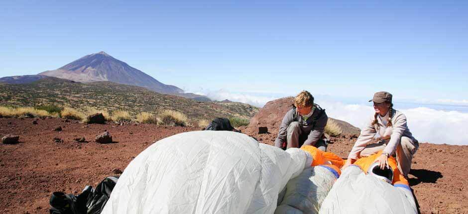 Parapendio aIzaña Parapendio a Tenerife