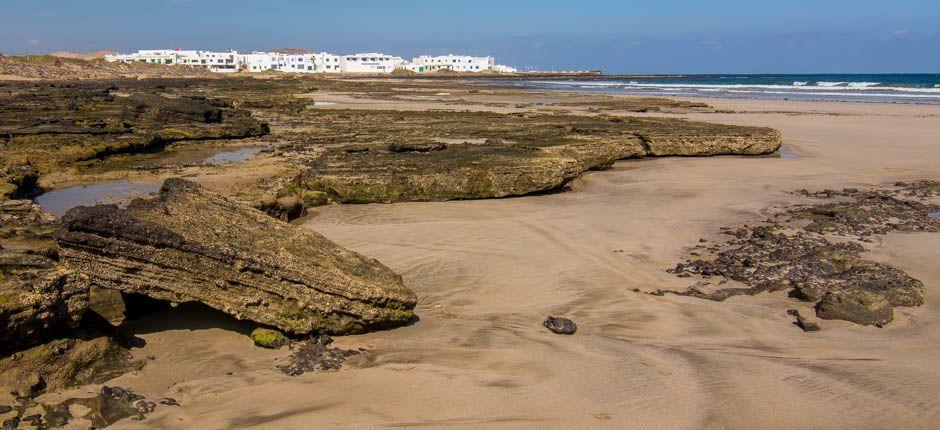 Spiaggia di Famara Spiagge popolari di Lanzarote