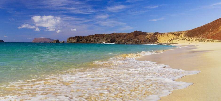 Spiaggia di Las Conchas + Spiagge incontaminate di Lanzarote