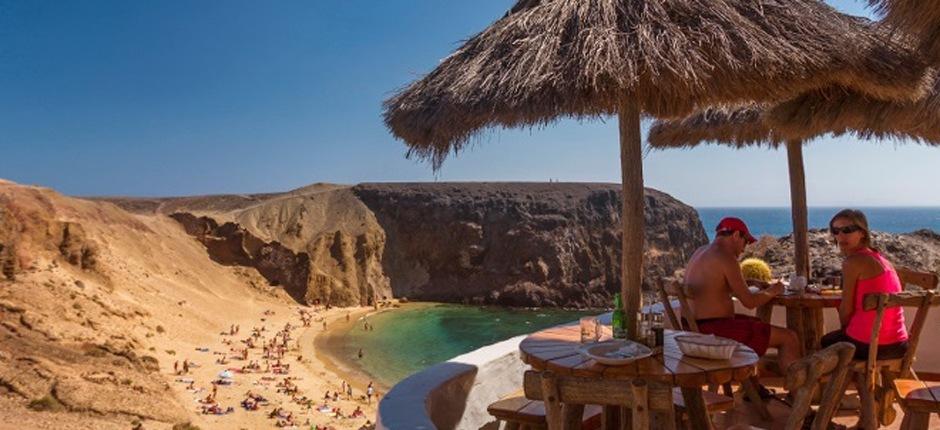 Spiaggia di Papagayo Spiagge popolari di Lanzarote