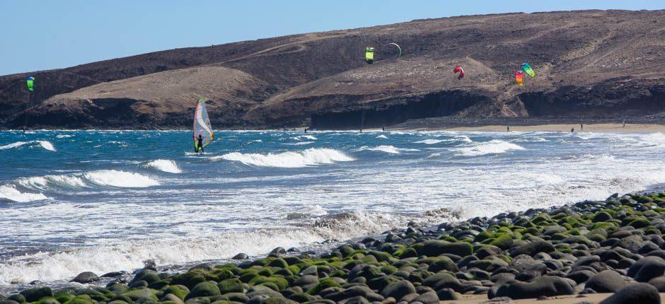 Windsurf alla spiaggia di Vargas Spot per il windsurf a Gran Canaria
