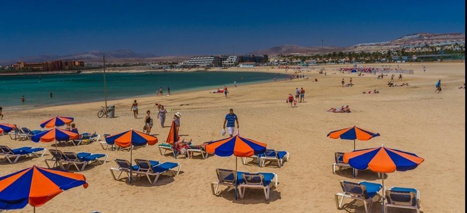 Spiaggia di El Castillo Spiagge popolari di Fuerteventura