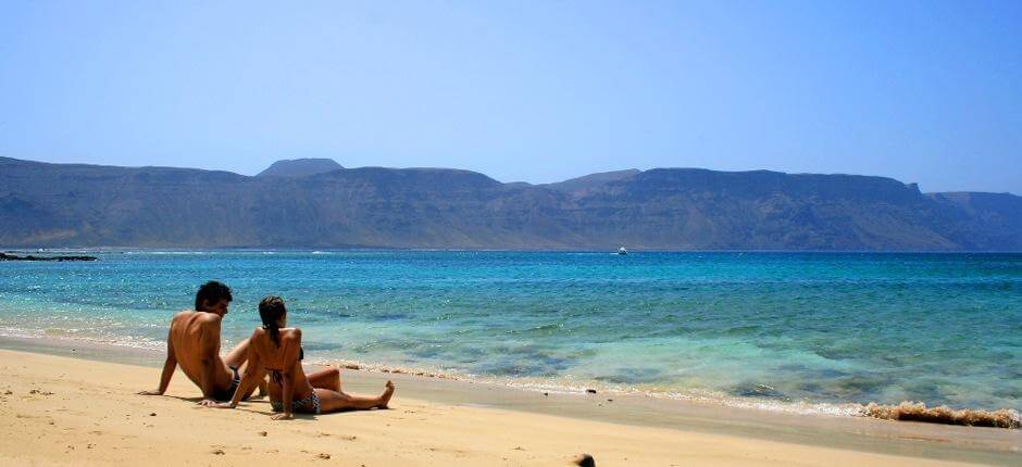 Spiaggia La Francesa Spiagge popolari di Lanzarote