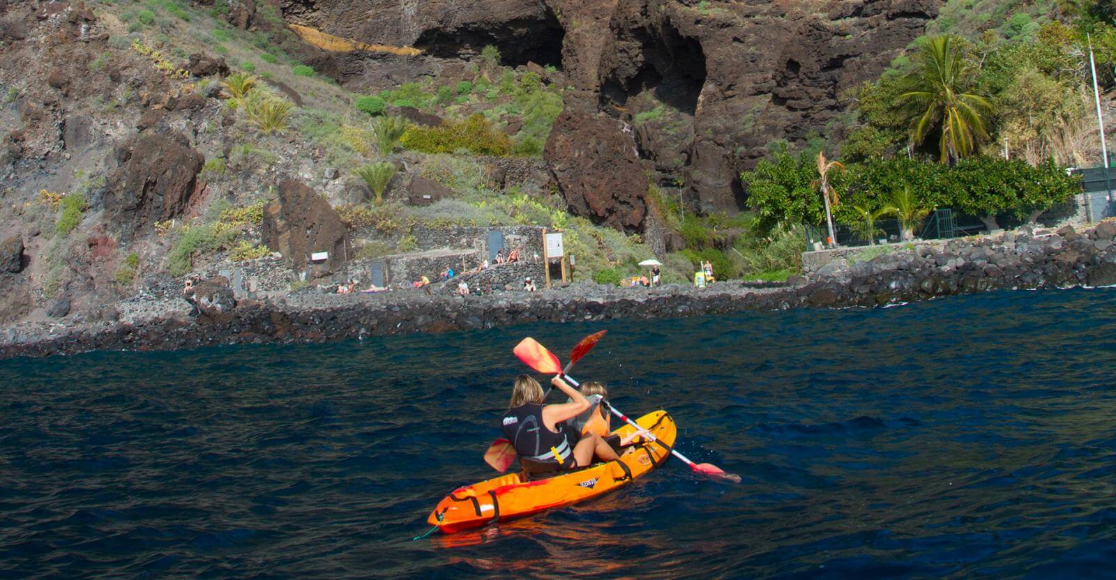 Kayak en los Gigantes