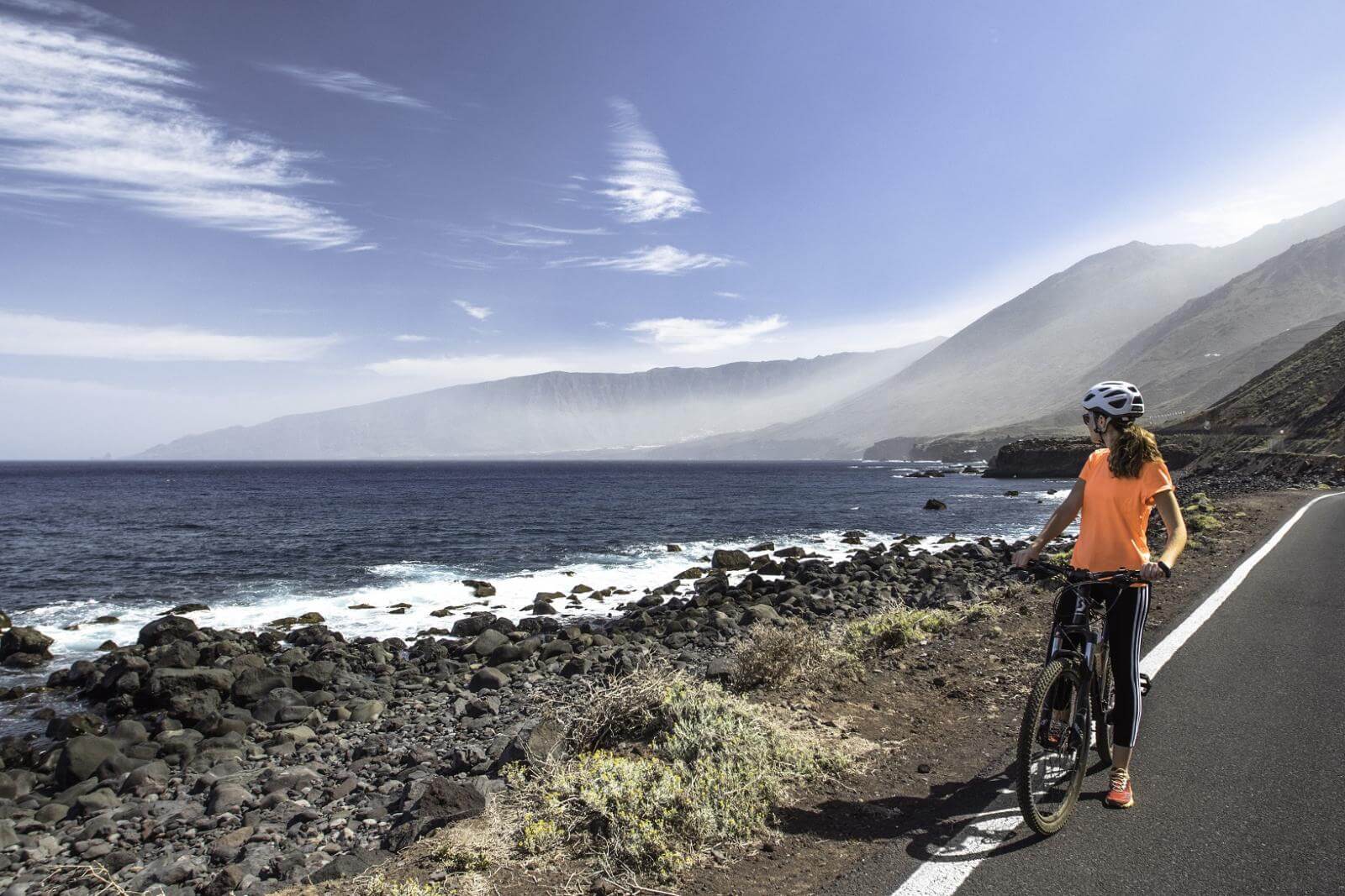 Bicicleta junto al mar