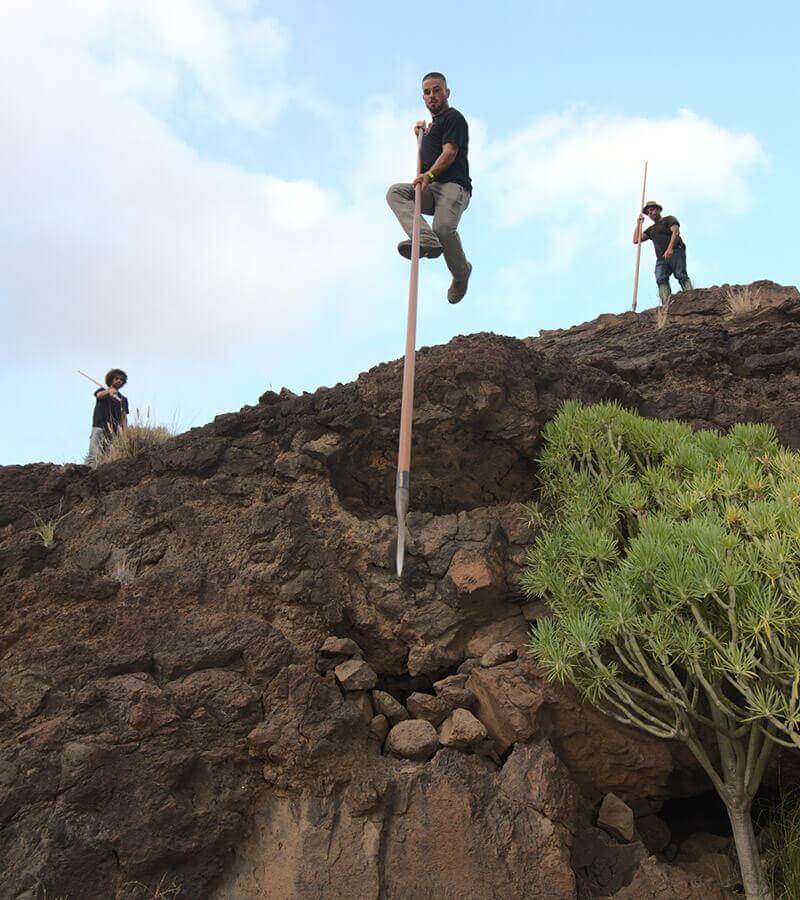 Salto del pastore. Gran Canaria.