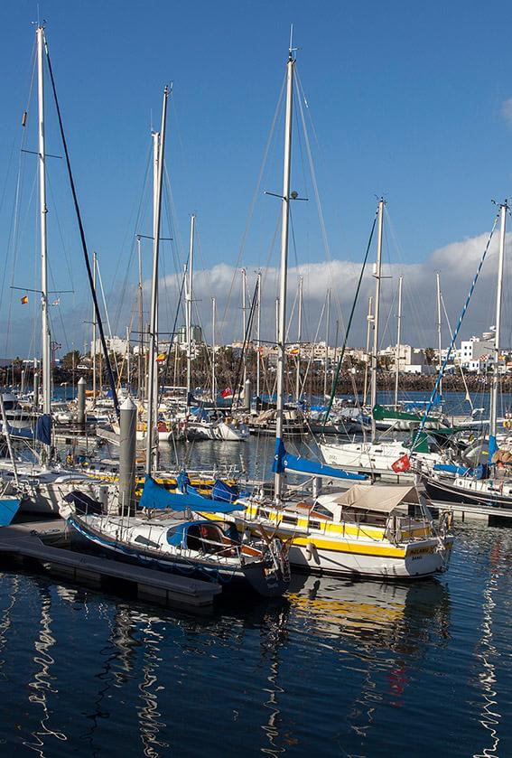 Porto sportivo de Arrecife. Lanzarote.