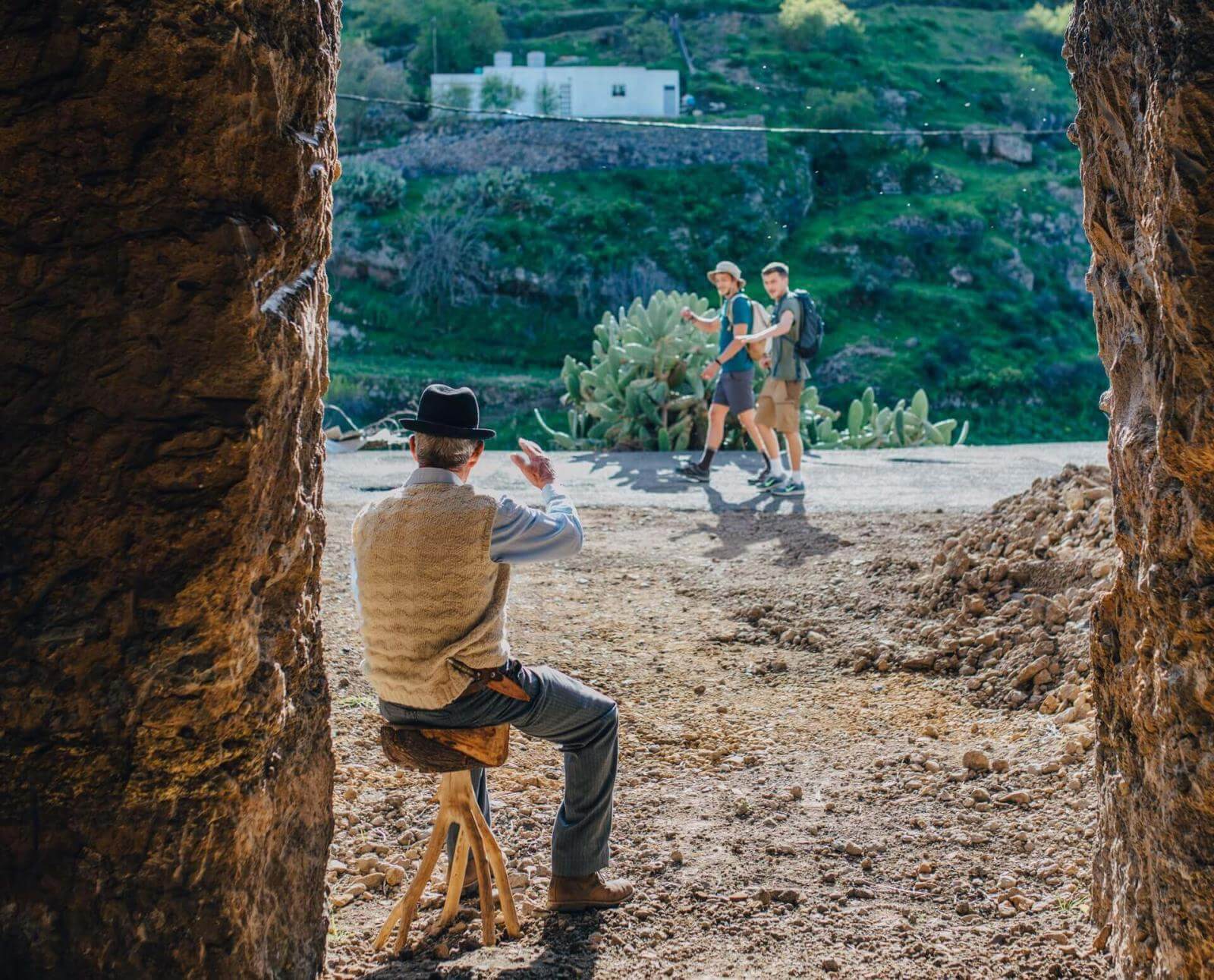 Hábitat troglodítico, Gran Canaria