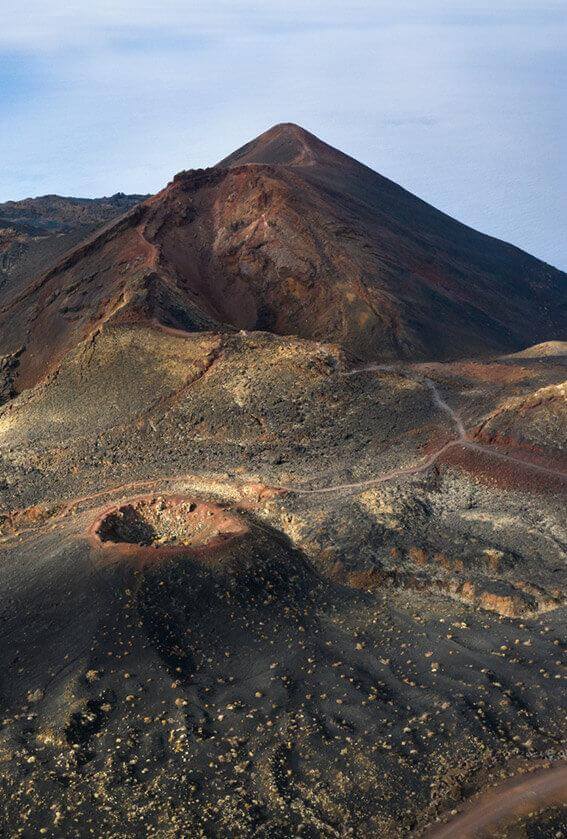 Ruta de los volcanes. Fuencaliente. La Palma.