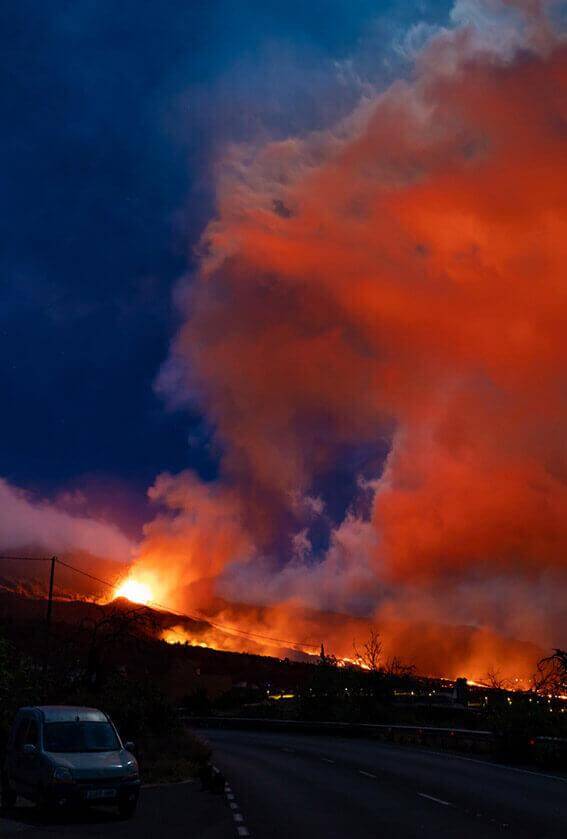 Erupción volcánica Cumbre Vieja. La Palma.