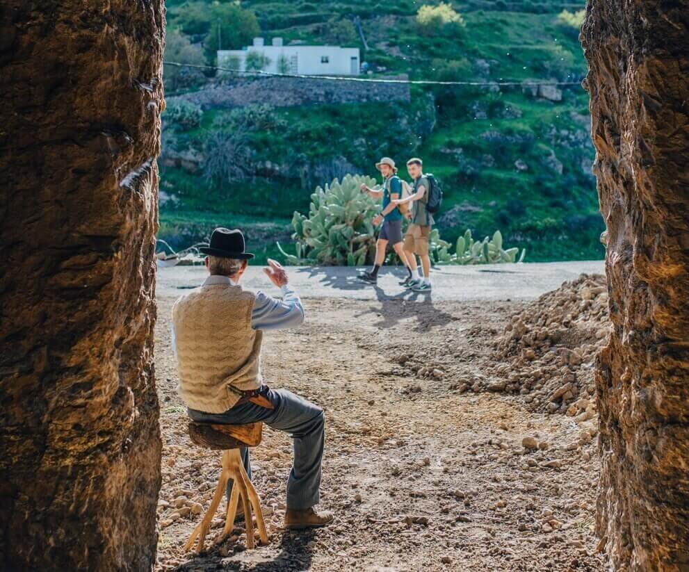 Hábitat troglodítico, Gran Canaria