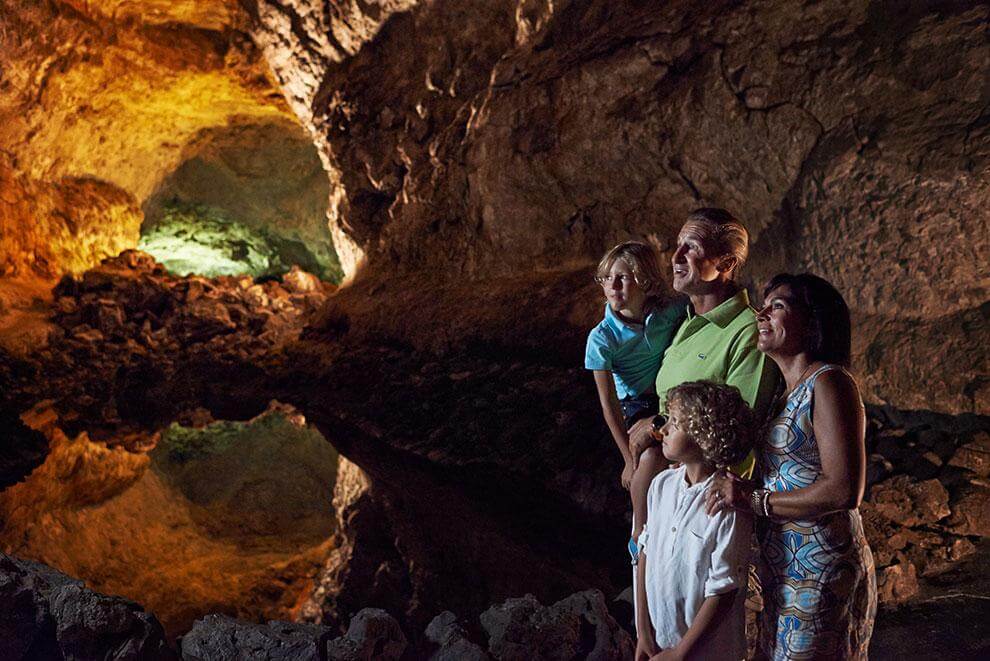 Lanzarote. Cueva de los Verdes