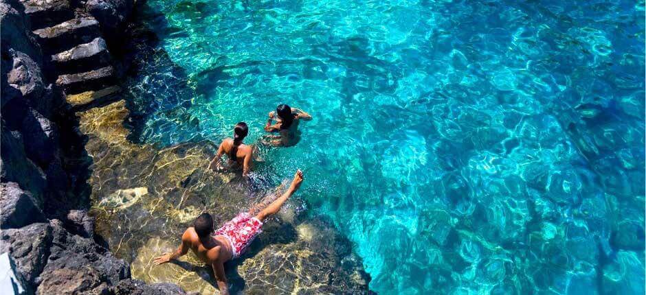Charco Azul de La Palma. Piscinas naturales de La Palma
