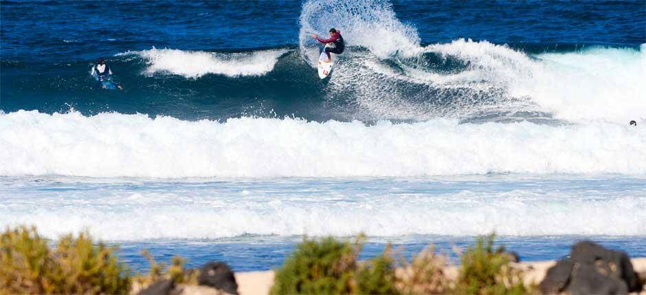 Surf nella zona di El Hierro Spot per il surf a Fuerteventura