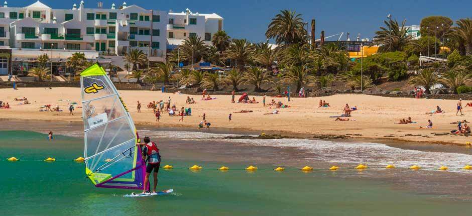 Windsurf a Las Cucharas Spot per il windsurf a Lanzarote