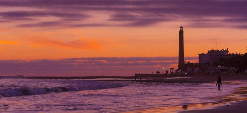 Spiaggia di Maspalomas Spiagge popolari di Gran Canaria