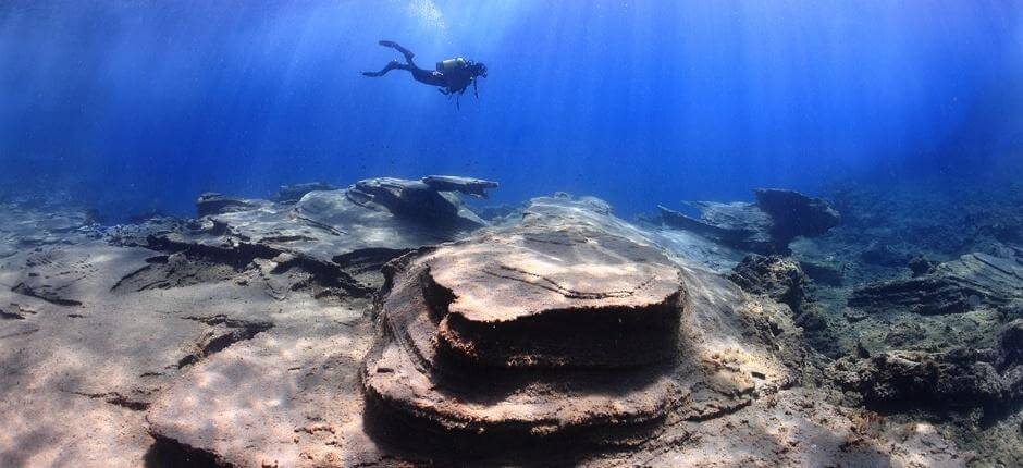 Immergersi alla  Montaña Amarilla, a Tenerife