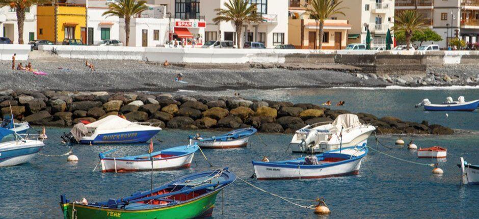 Playa de Santiago a La Gomera 