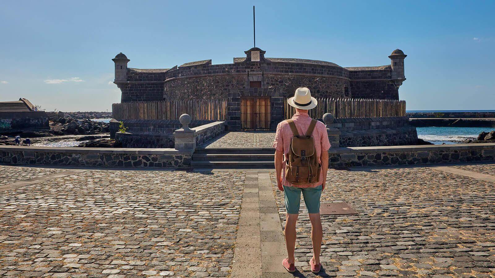 Castello di San Juan Bautista - o Castello nero - (Santa Cruz de Tenerife), Tenerife.