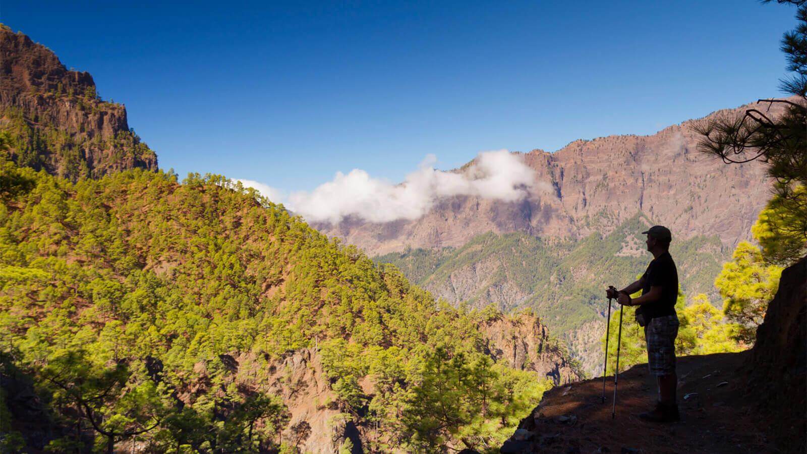 Parco Nazionale della Caldera de Taburiente, La Palma.